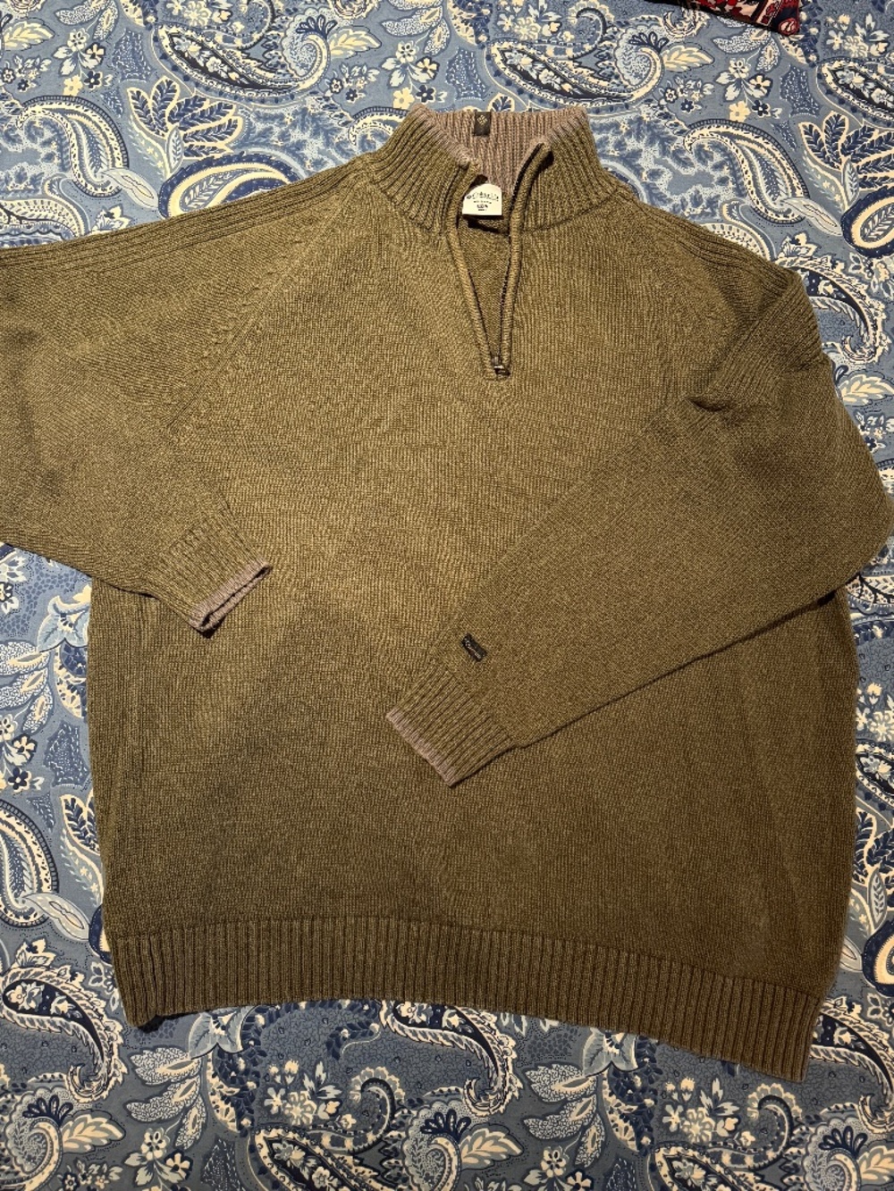 Columbia Men’s Pullover Cotton Knit Sweater